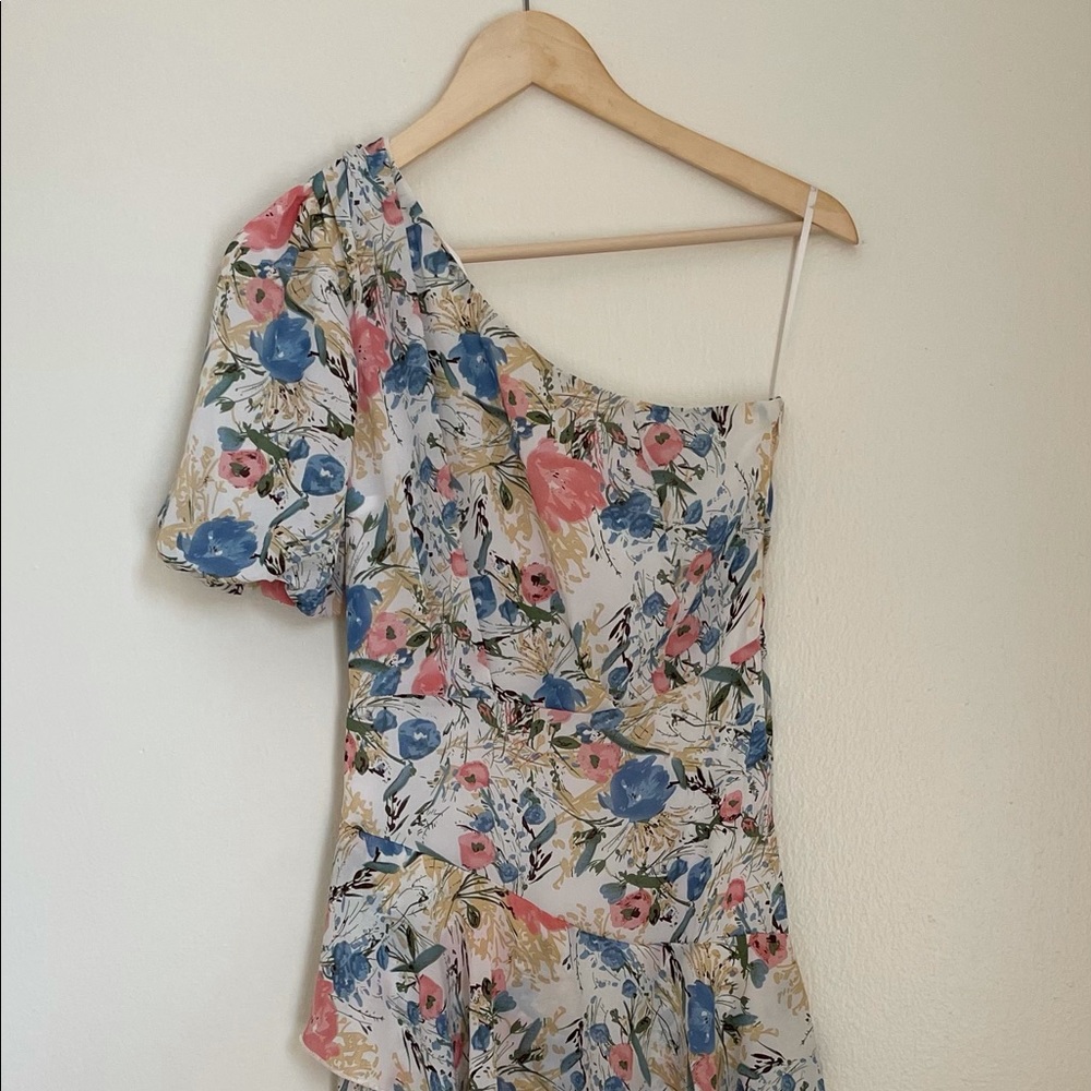 One shoulder Maxi Dress